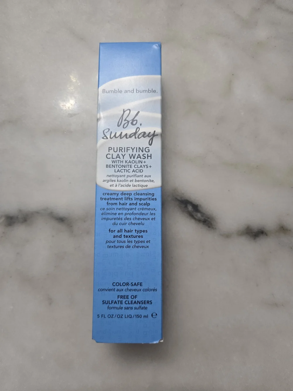 Bumble and bumble Sunday Purifying Clay Wash - Blue Tube